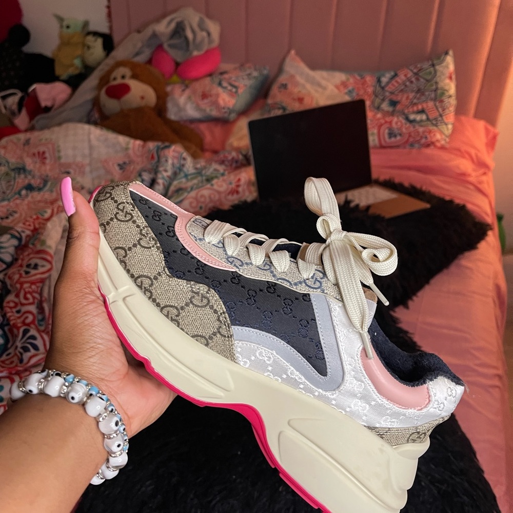 Women’s Pink Gucci Shoes.